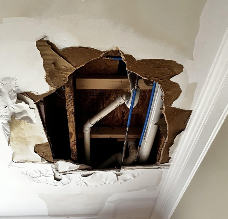 Professional drywall repair